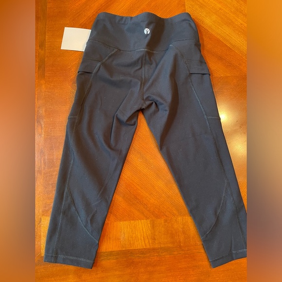 NWT LIFE SKY High-Waist Workout Capris with Two Side Pockets Size XS - Picture 9 of 11